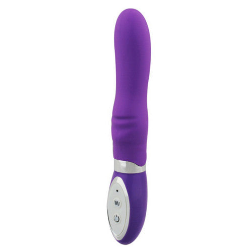 Aphrodisia 10-Frequency Big Finger Silicone Vibrator - Pleazure