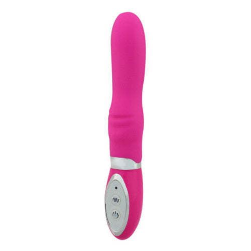 Aphrodisia 10-Frequency Big Finger Silicone Vibrator - Pleazure