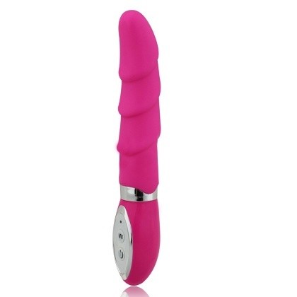 Aphrodisia 10 Speed G-Spot Screw Thread Silicone Vibrator - Pleazure