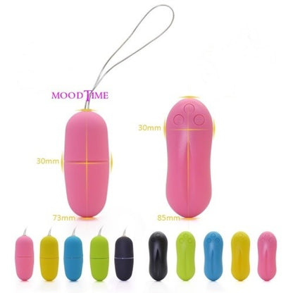 Wireless Remote Control Vibrating Egg - 20 Speed Yellow - Pleazure