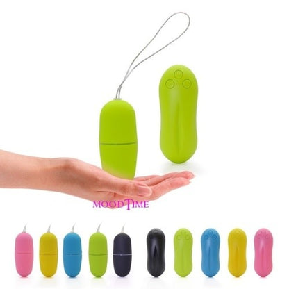 Wireless Remote Control Vibrating Egg - 20 Speed Green - Pleazure