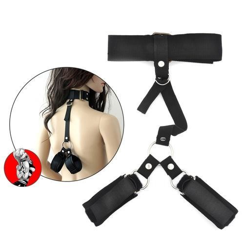 Adjustable Nylon Wrist & Neck Restraints For Lover/Couple