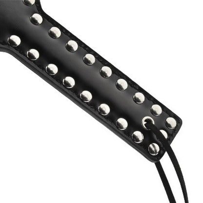 Rivet Studded Leather Spanking Paddle