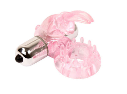 Reusable Penis Ring Clit Stimulation Rabbit Cock Ring