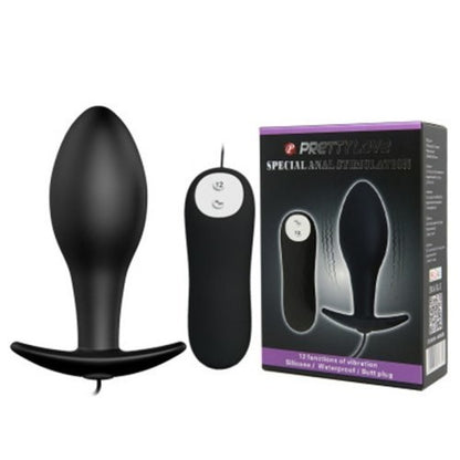 12 Speeds Vibrating Anal Plug Prostate Massager