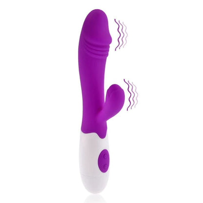 Silicone 30 Modes Ultra Tranquil G-spot Dual Vibrator