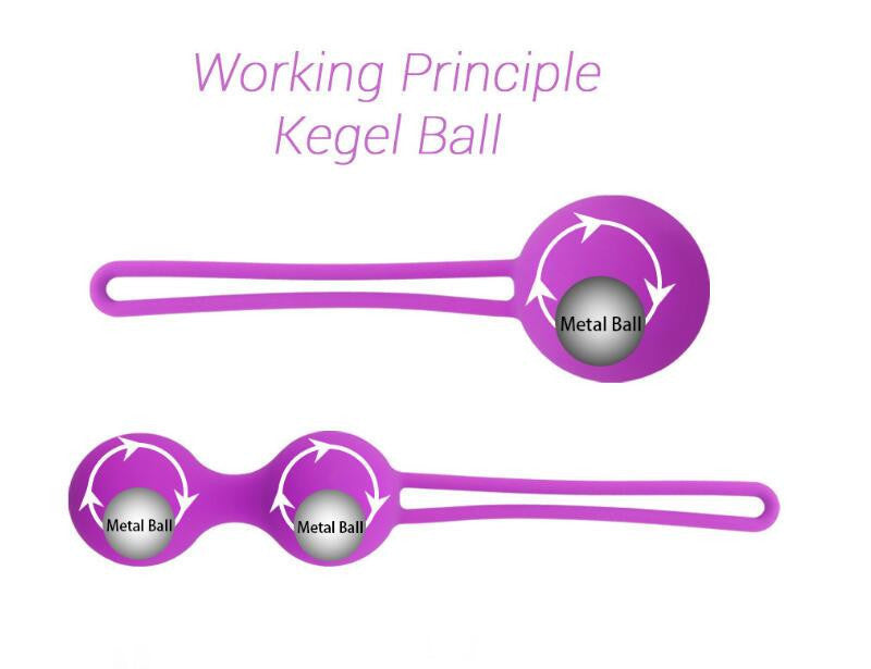 3.2cm Dual Ben Wa Balls Kegel Balls - Pleazure