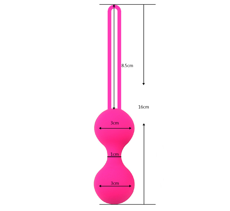 3cm Dual Ben Wa Balls Kegel Balls - Pleazure