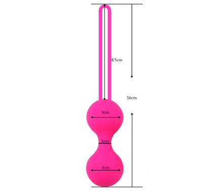 3cm Dual Ben Wa Balls Kegel Balls - Pleazure