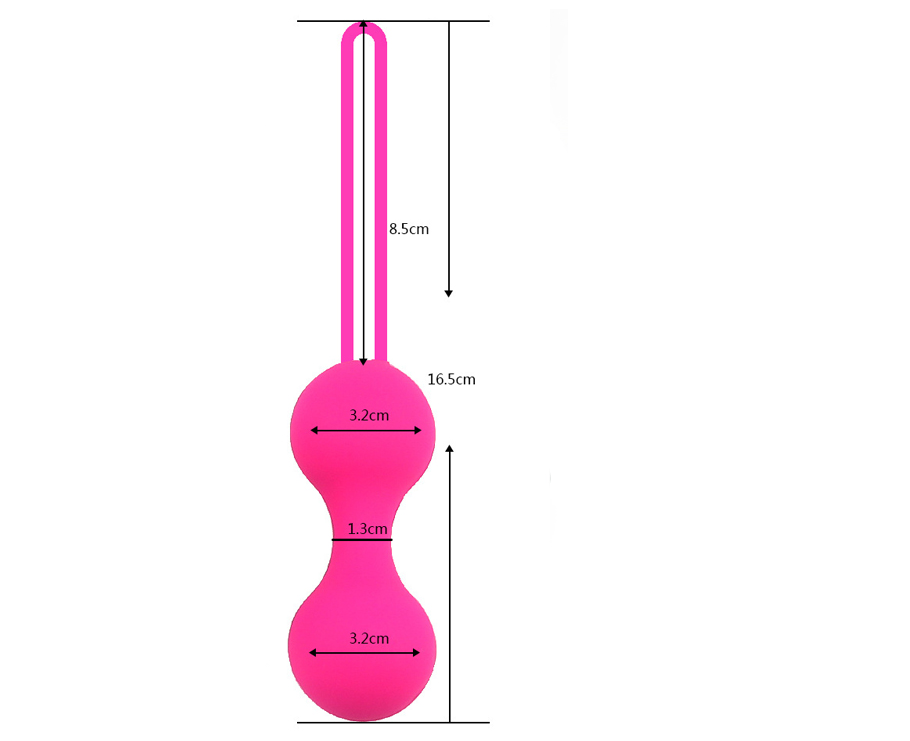 3.2cm Dual Ben Wa Balls Kegel Balls - Pleazure