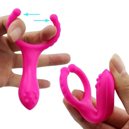 Multi-Function Vagina, Clitoris, Nipple, Cock, Balls Vibrator - Pleazure