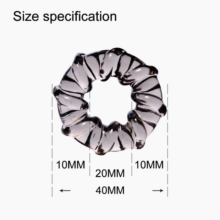 Cock Ring Erection Enhancer - 3pcs