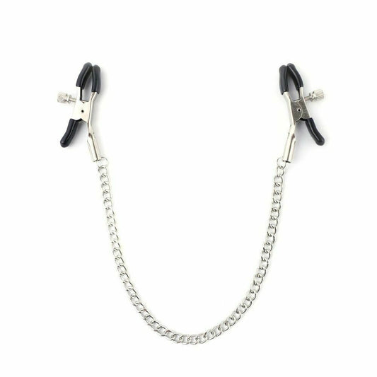 Stainless Steel Metal Chain With Nipple Clips