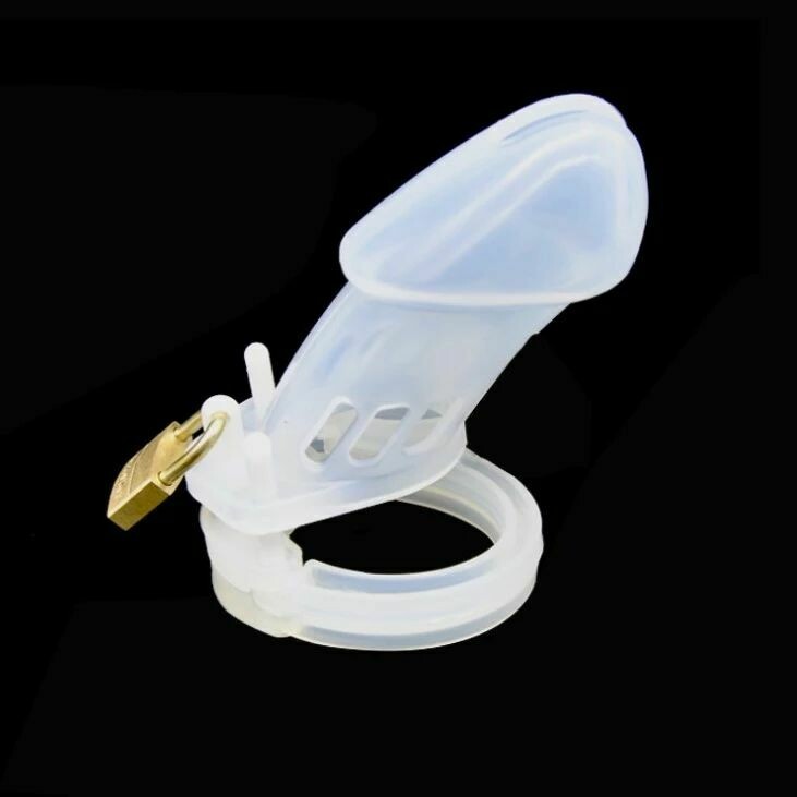 Silicone Male Chastity Penis Cock Cage