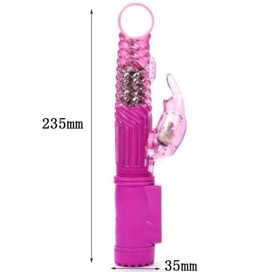 USB Rechargeable Multi Speed Rabbit G-Spot Vibrator - Pleazure