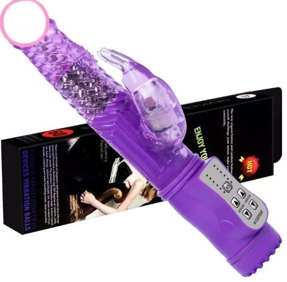 USB Rechargeable Multi Speed Rabbit G-Spot Vibrator - Pleazure