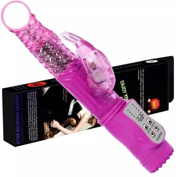 USB Rechargeable Multi Speed Rabbit G-Spot Vibrator - Pleazure