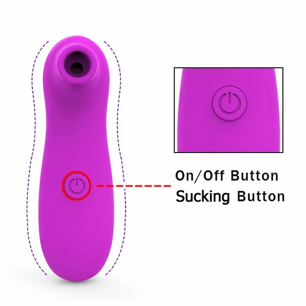 Silicone 10 Modes Nipples Clitoral Sucking Vibrator - Pleazure