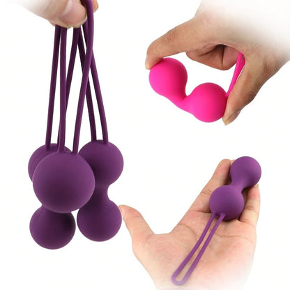 3pcs Set Ben Wa Balls Kegel Balls - Pleazure