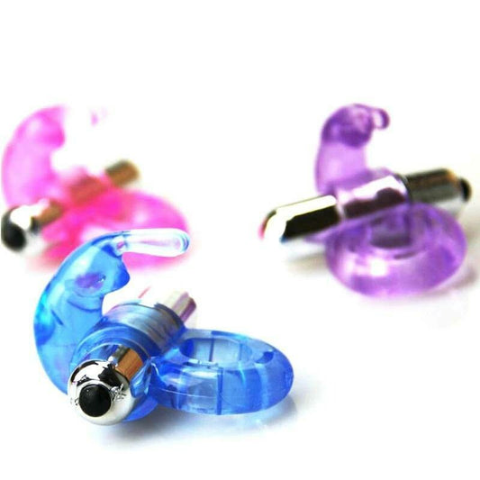 Reusable Penis Ring Clit Stimulation Rabbit Cock Ring