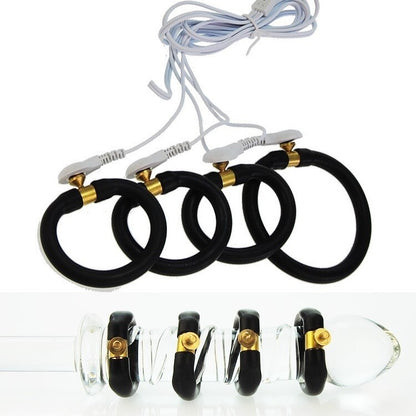 EStim Shock Cock Rings Climax Stimulator