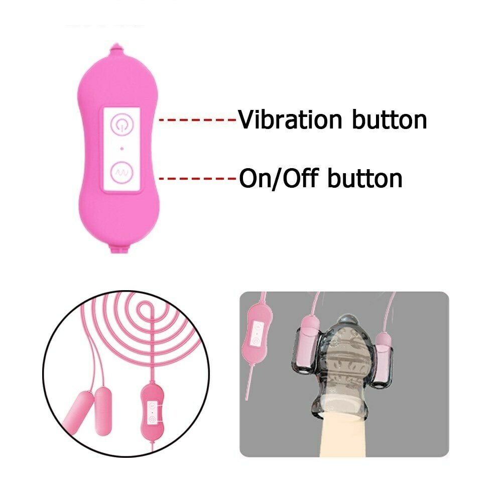 USB Glans Vibrating Male Masturbator