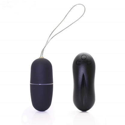 Wireless Remote Control Vibrating Egg - 20 Speed Black - Pleazure