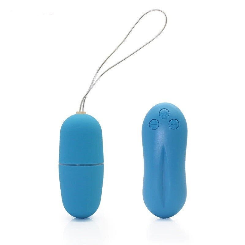 Wireless Remote Control Vibrating Egg - 20 Speed Blue - Pleazure