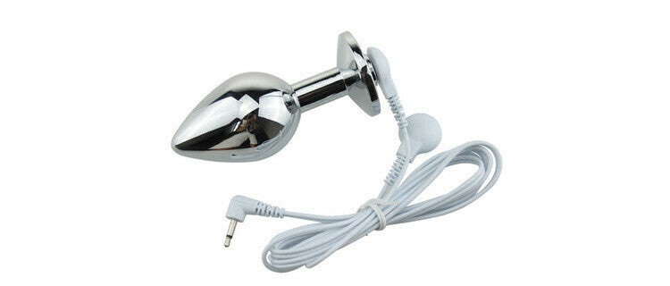 Electronic Pulse Shock Anal Butt Plug and Cockring Combo