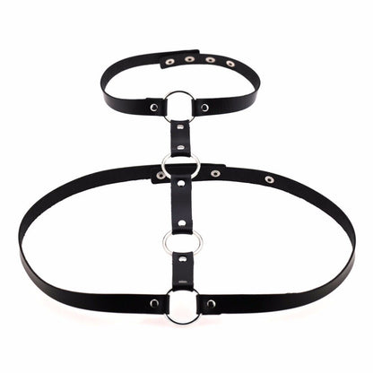 PU Leather Upper Body Harness