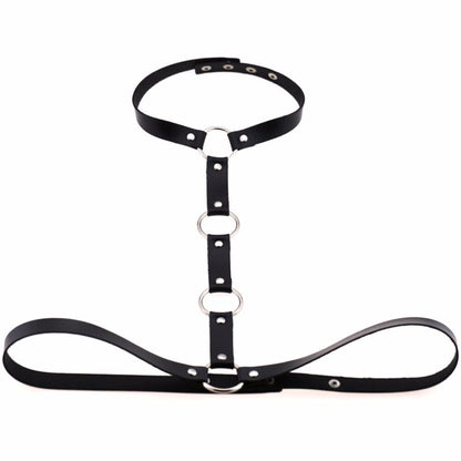 PU Leather Upper Body Harness