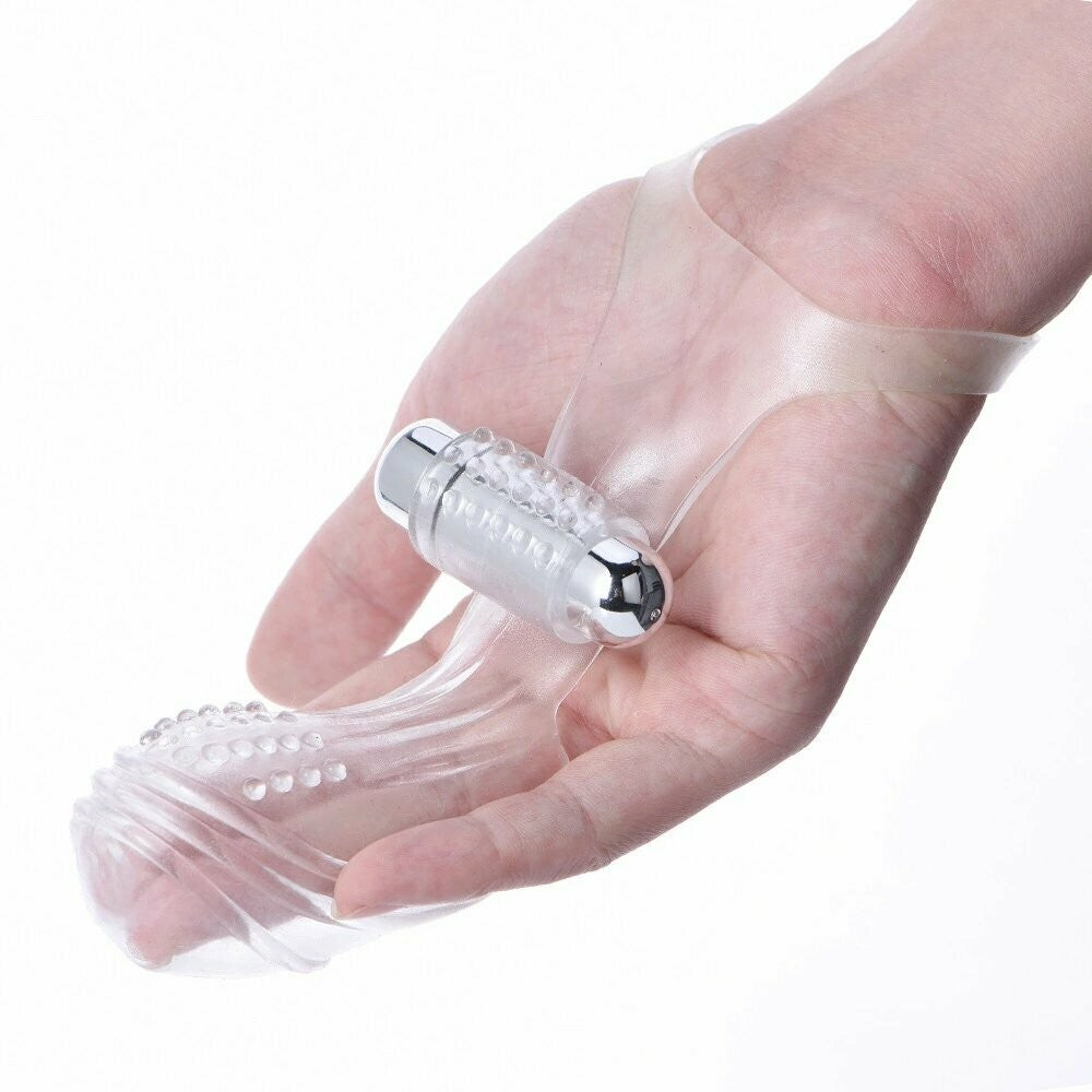 Finger Sleeve Vibrator Masturbator - Pleazure