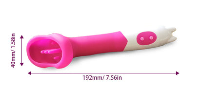 Multi Speed Slim Clitoral Stimulator Vibrator - Pleazure