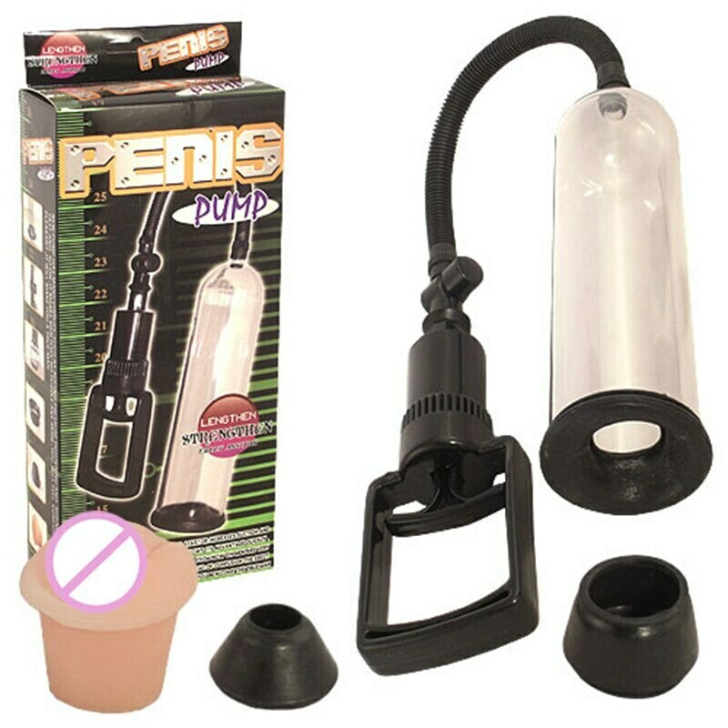 High Vacuum Penis Pump With Pussy Attachment