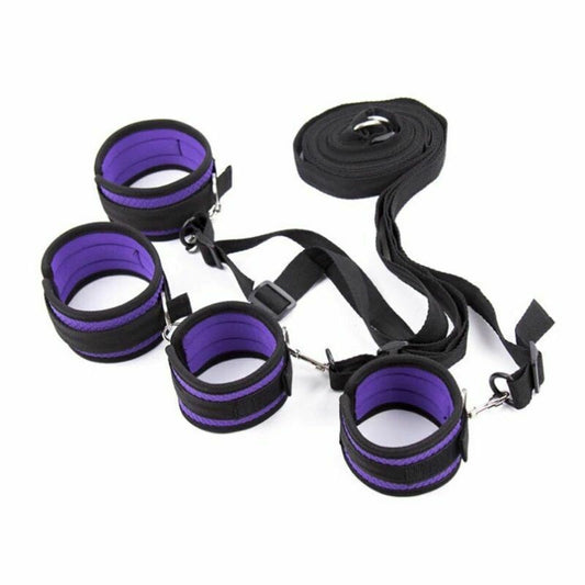 Under Bed Sex Bondage Restraints - Handcuffs Ankle Cuffs Adult Sex Game