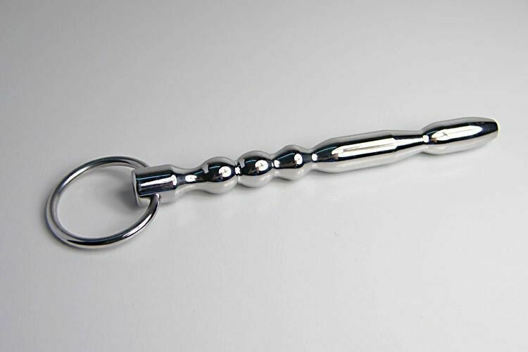 Stainless Steel Cum-Thru Male Urethral Probe