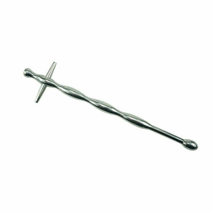 Stainless Steel Cross Male Urethral Probe