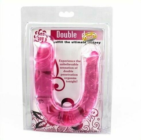 Jelly Double Penetration Dildos Anal Sex Toy - Double Ended Penis - Pleazure