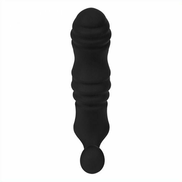 Silicone Anal Plug Prostate Massager - Ribbed Massager