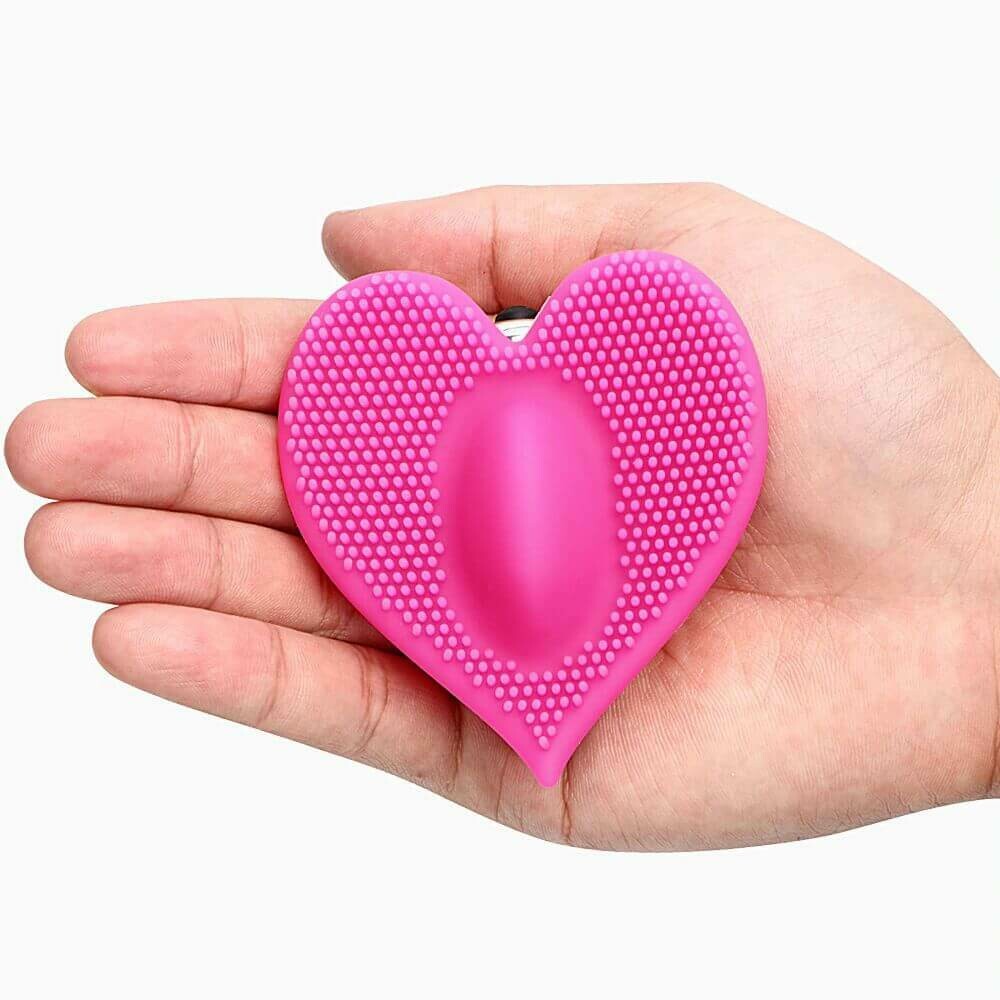 Heart Shape Panty Insert Clitoris Vibrator - Pleazure