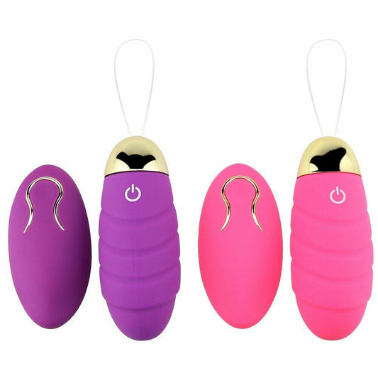 10 Mode Vibration Remote Control USB Rechargeable Vibrating Sex Egg - Pleazure