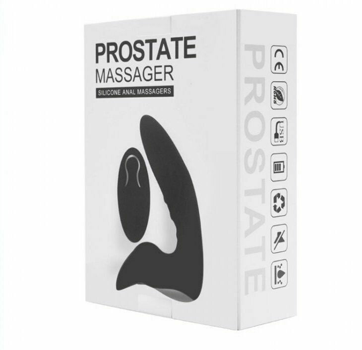 USB Charging Wireless Prostate Vibrator for Men - Smooth