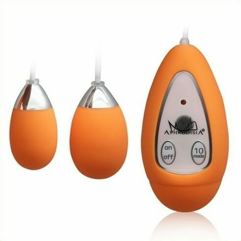 Ultra-Silence Waterproof 10 Speed Vibrating Double Jump Eggs - Pleazure