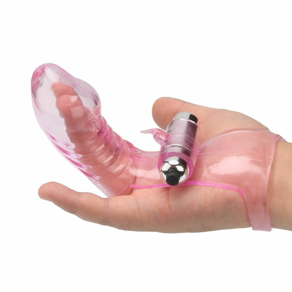 Finger Sleeve Vibrator Female Masturbator - Pleazure