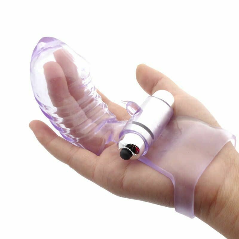 Finger Sleeve Vibrator Female Masturbator - Pleazure