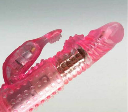 12 Speeds Rabbit G-Spot Vibrator and Rotation Sex Toy - Pleazure