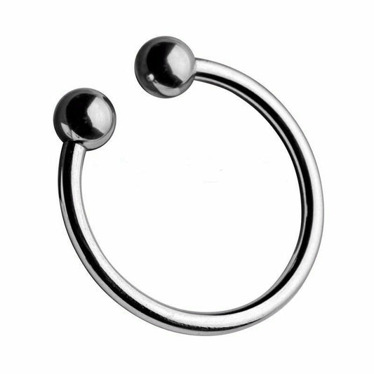 Metal Glans Cockring - Stainless Steel Cock End Ring