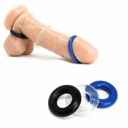 Stay Hard Erection Enhancer 3-Pack Thick Cock Rings