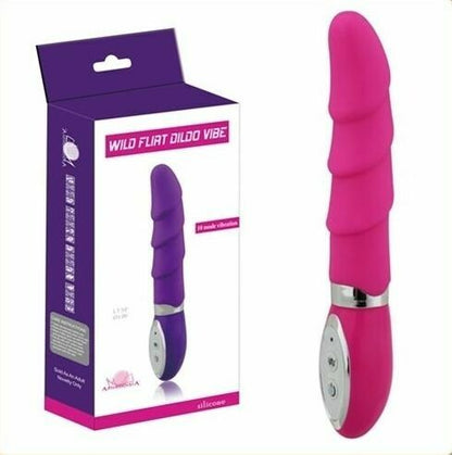 Aphrodisia 10 Speed G-Spot Screw Thread Silicone Vibrator - Pleazure