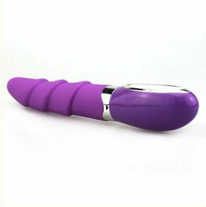 Aphrodisia 10 Speed G-Spot Screw Thread Silicone Vibrator - Pleazure